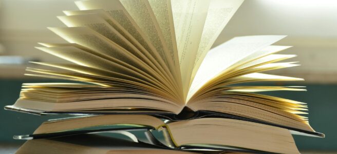 pile of books